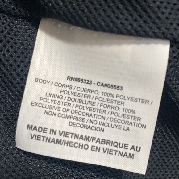 Nike rain wind breaker jacket men XXL black outdoor hiking casual camp - Picture 8 of 11